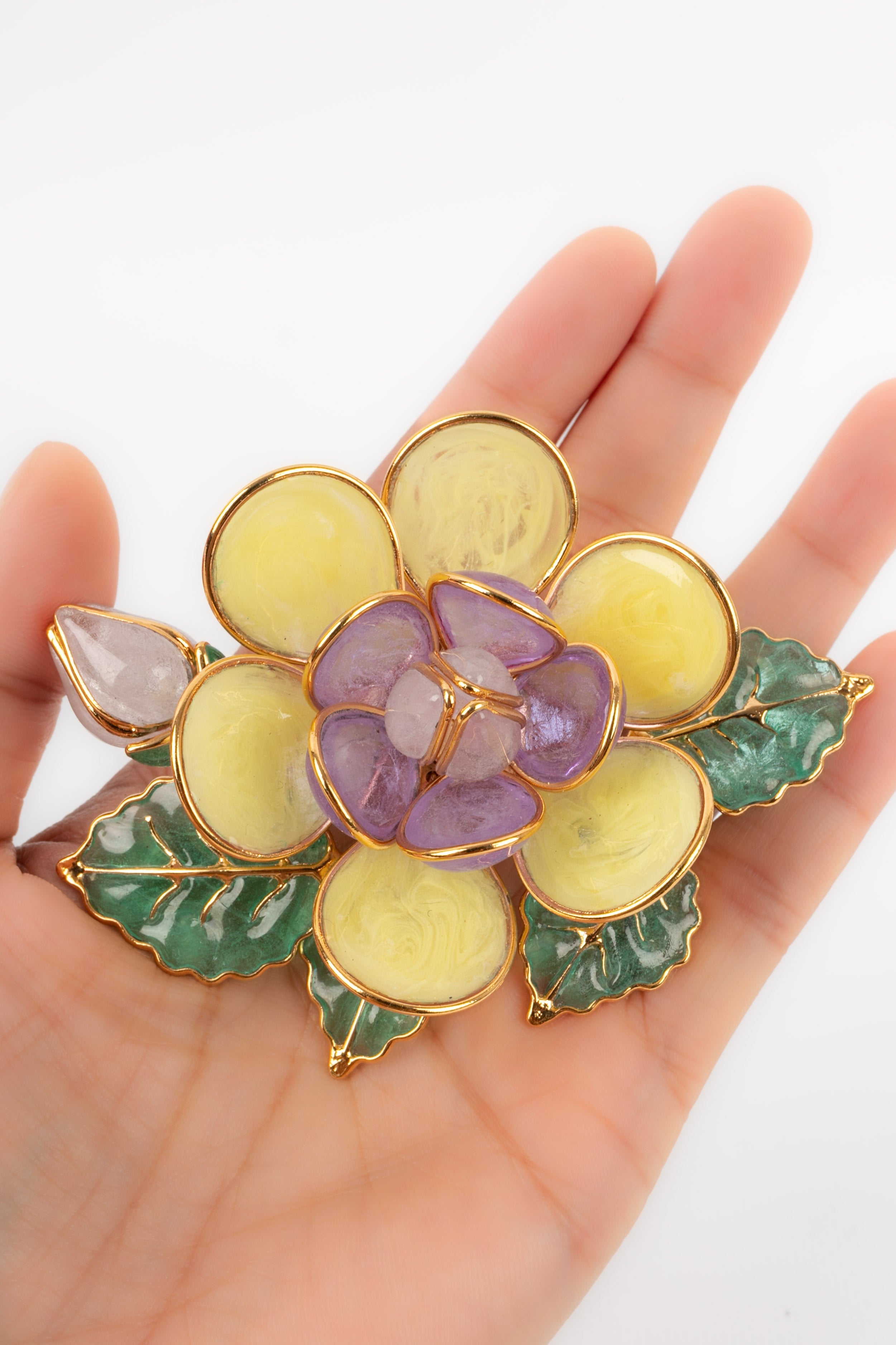 Broche pendentif Augustine