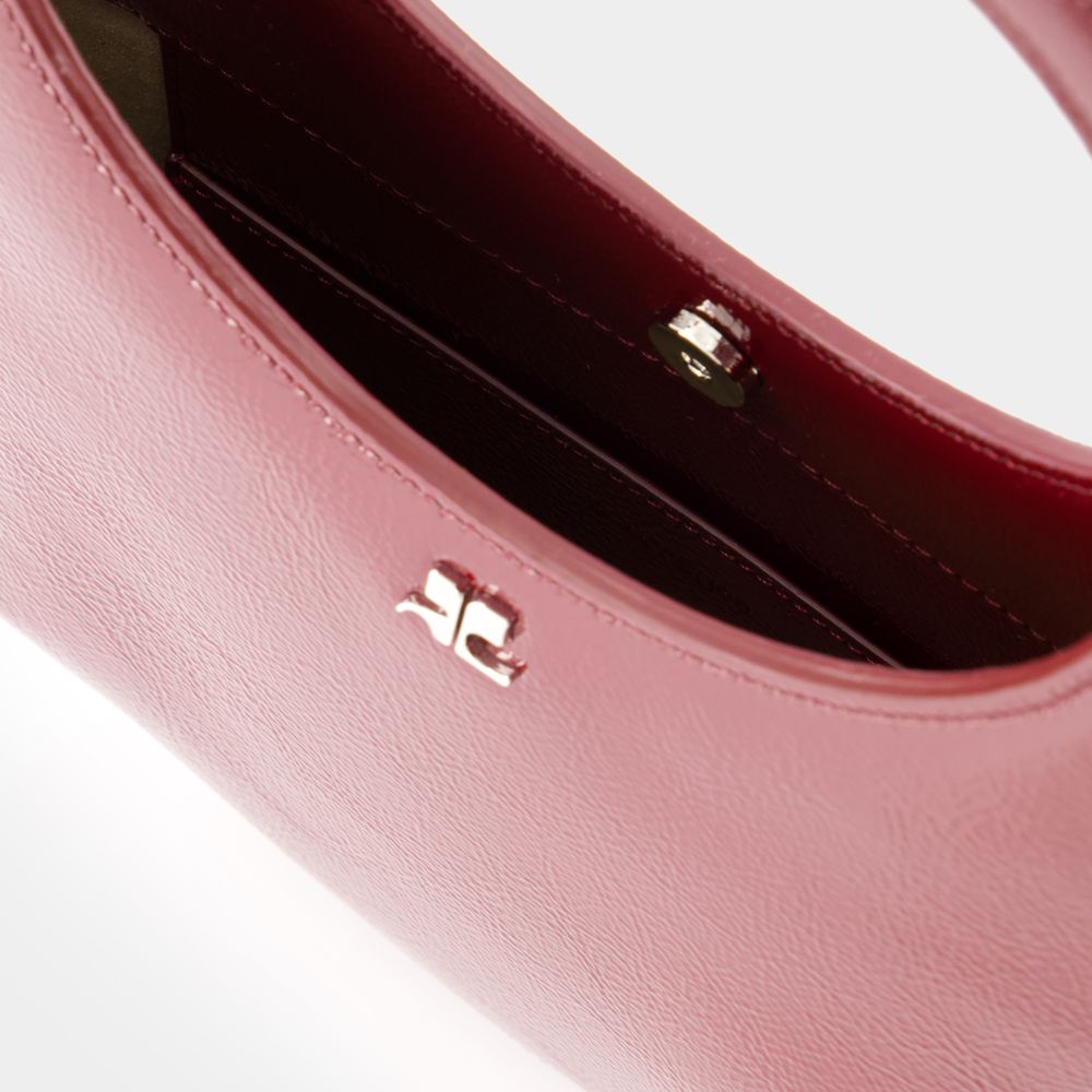 HOLY NAPLAK LEATHER BAG BURGUNDY