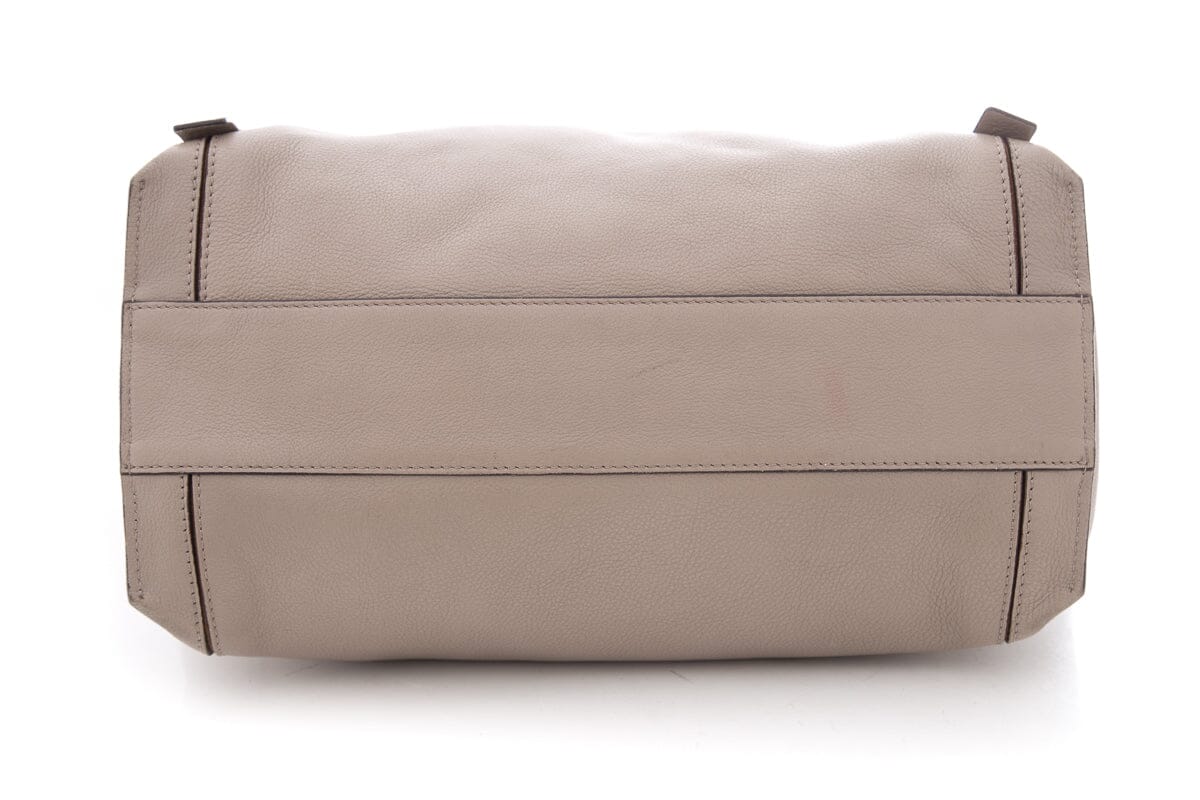 Chloe Beige & Brown Leather & Suede Milo Tote