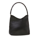 GUCCI Shoulder Bag Leather Black 0013244 42833