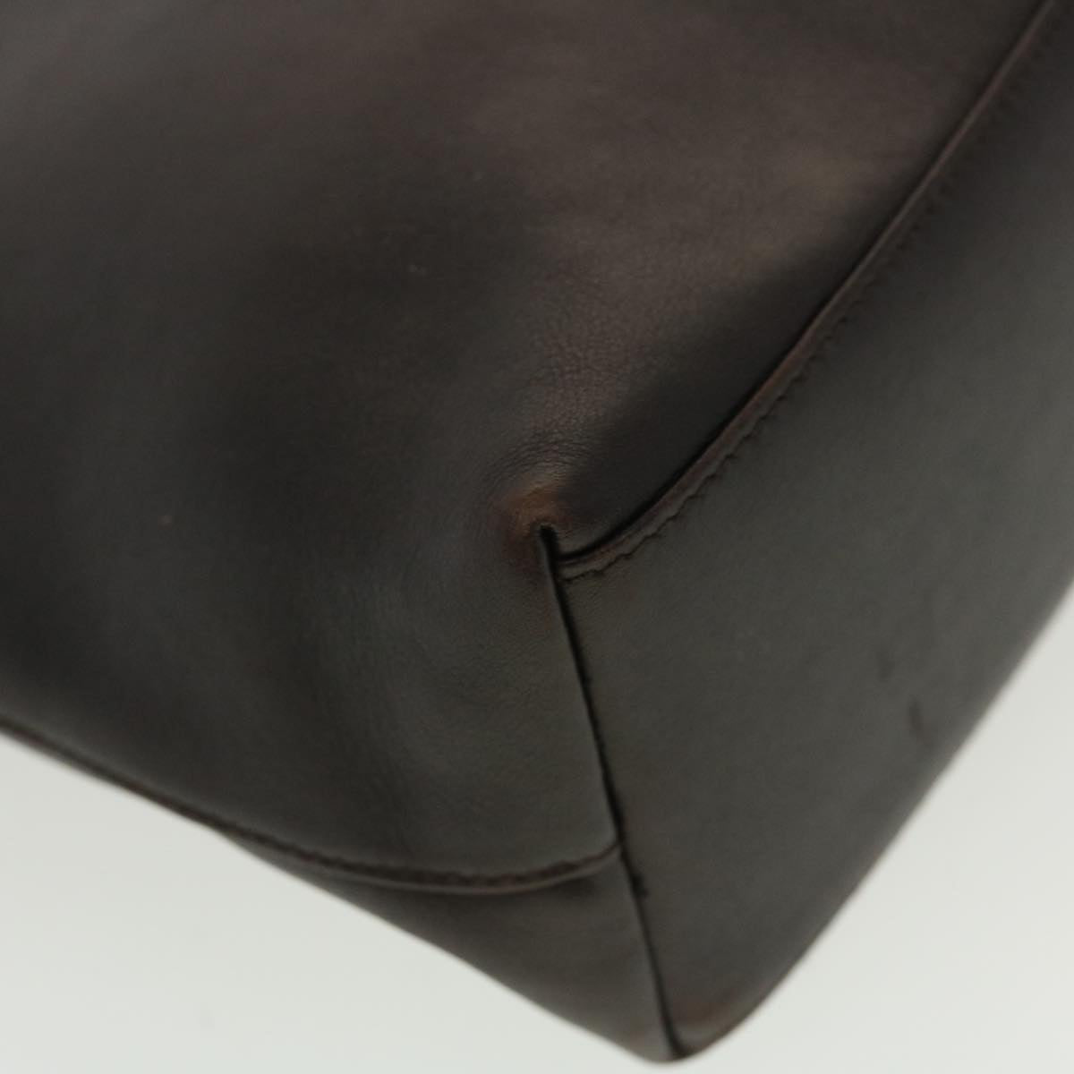 GUCCI Shoulder Bag Leather Black 0013244 42833