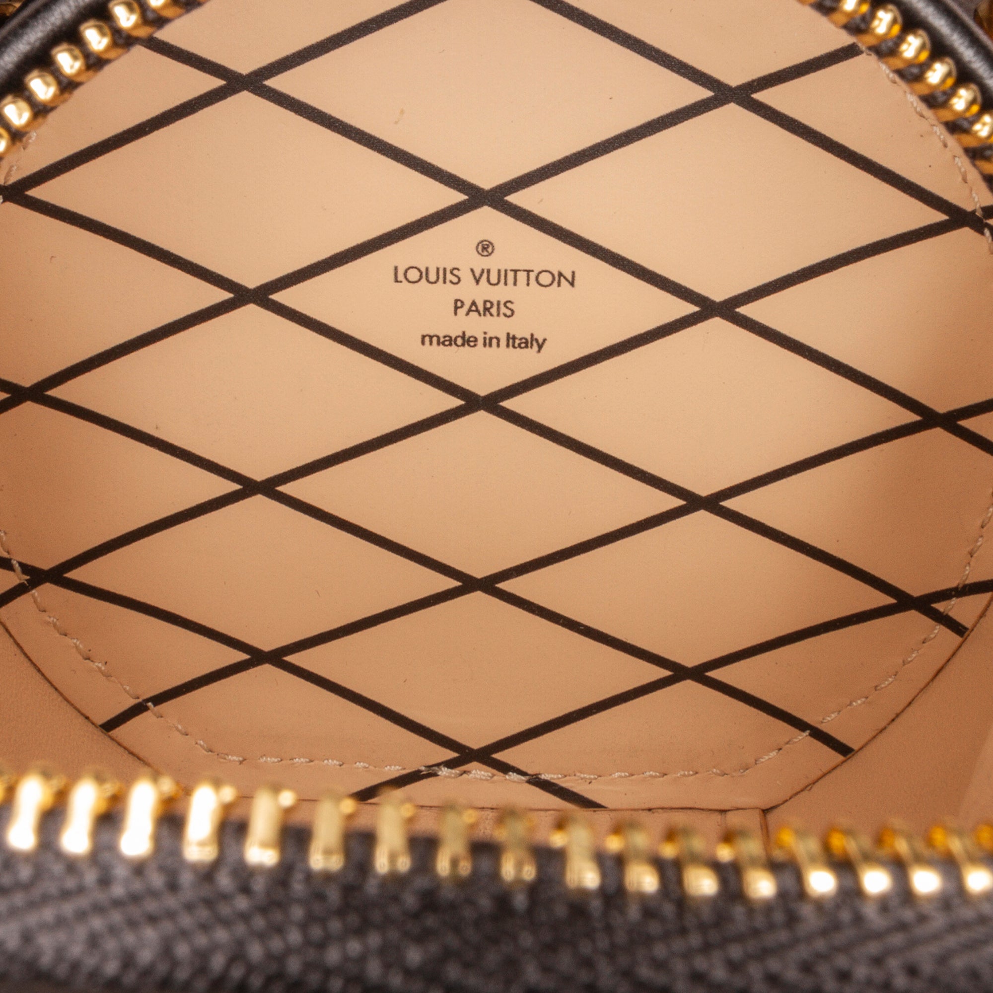 Louis Vuitton Boite Chapeau Mini Monogram Reverse Canvas