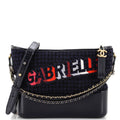 CHANEL Gabrielle Logo Hobo Tweed and Calfskin Medium