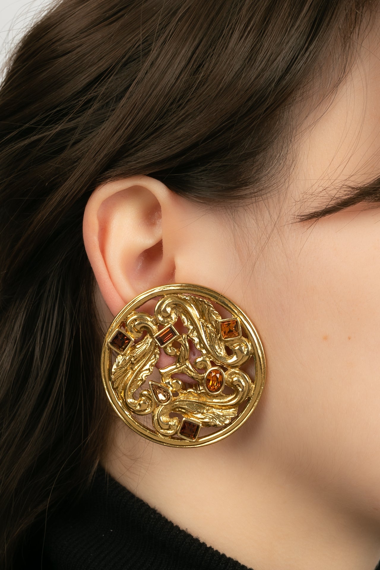 Boucles d'oreilles Yves Saint Laurent