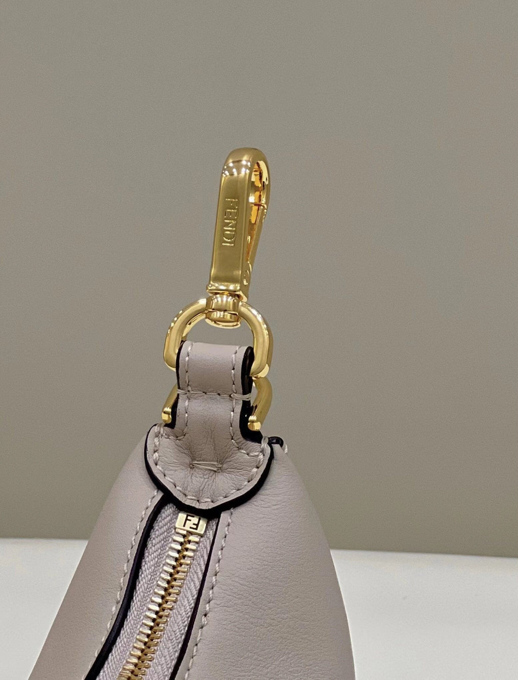FI FIgraphy Beige Mini Shoulder Bag For Woman 16.5cm/6.5in