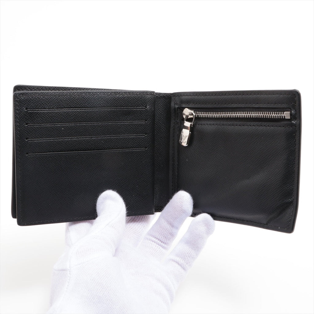 Louis Vuitton Damier Graphite Portefolio America NM N60053 Noneir Compact Wallet