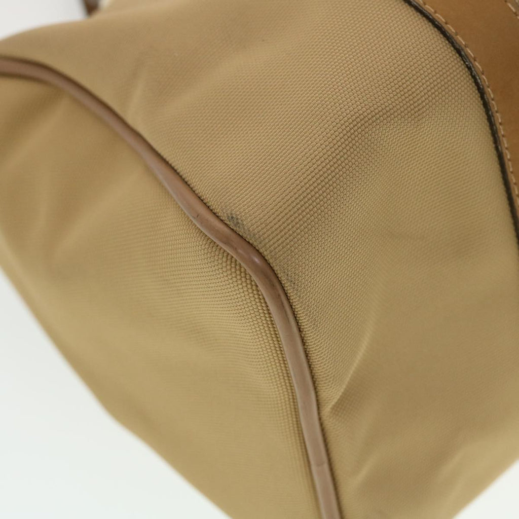 GUCCI Web Sherry Line Boston Bag Canvas Beige Red Green 378.012.3841 43210