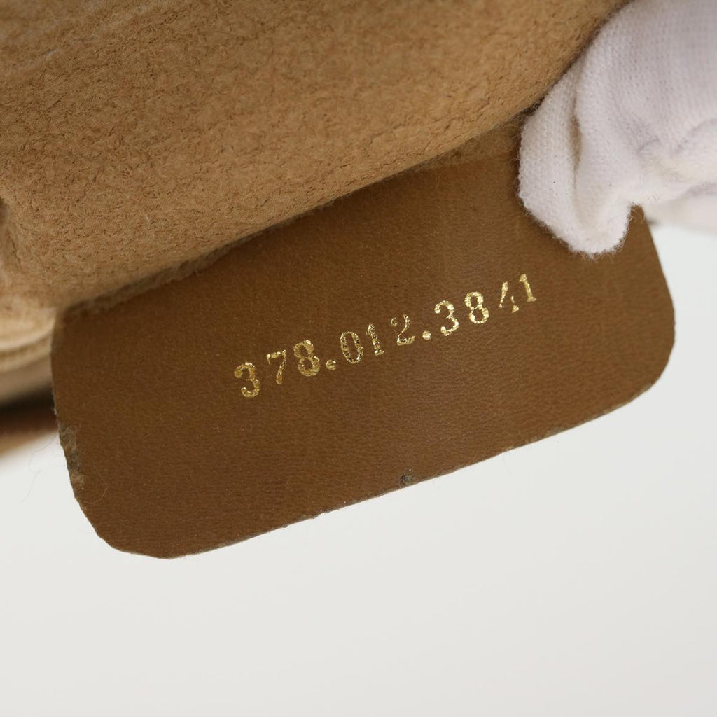 GUCCI Web Sherry Line Boston Bag Canvas Beige Red Green 378.012.3841 43210