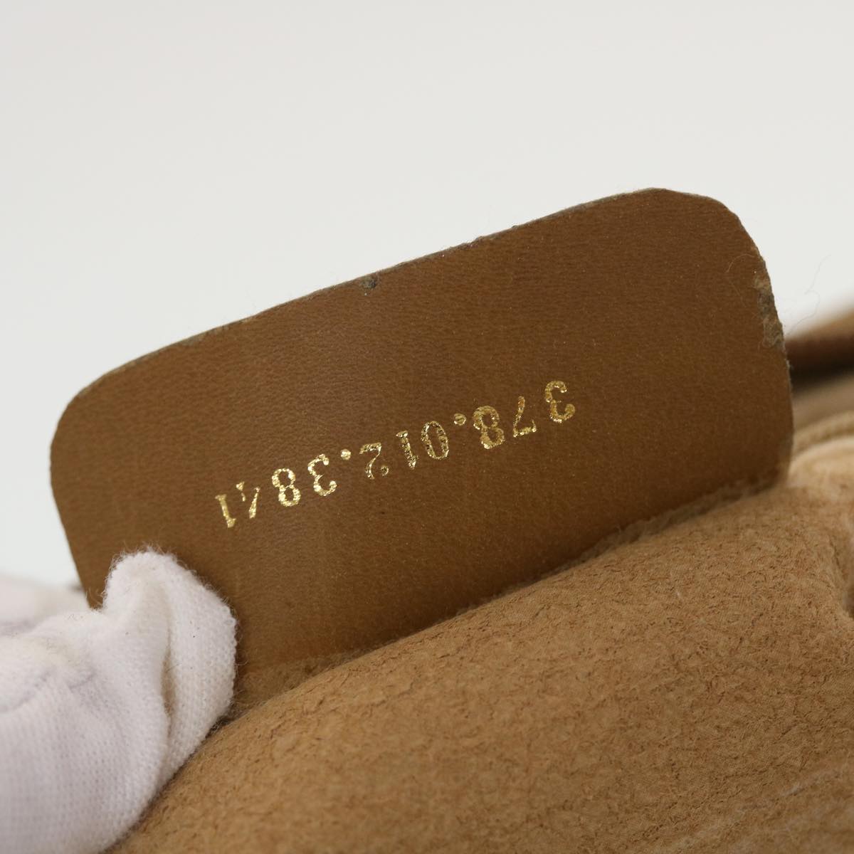 GUCCI Web Sherry Line Boston Bag Canvas Beige Red Green 378.012.3841 43210