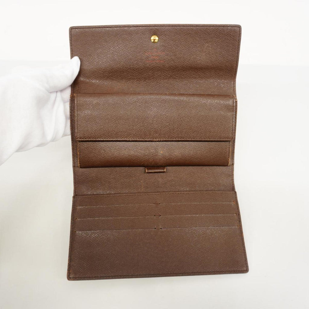 Louis Vuitton Portefeuille Sarah  Canvas Wallet  ()