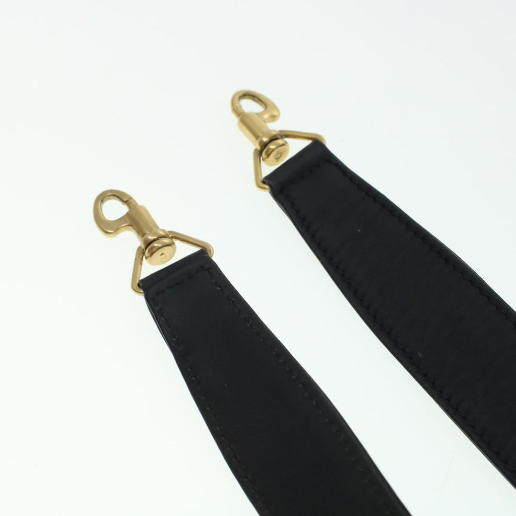 GUCCI Bamboo Hand Bag Suede 2way Black 43330