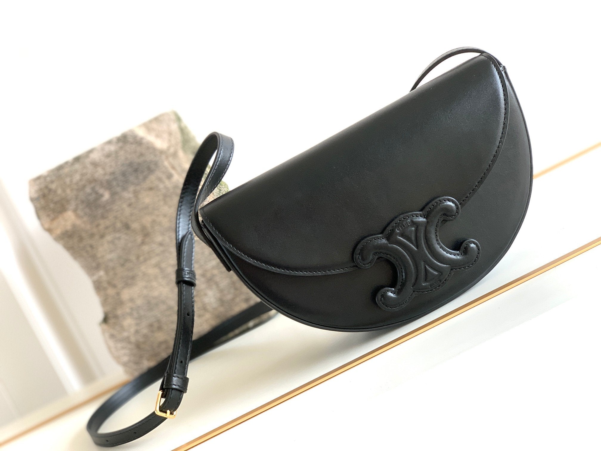 GLAMI BesaGLAMI Cuir Triomphe Bag Black For Women 9in/23cmÃƒâ€šÃ‚Â 