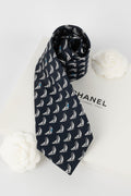 Cravate en soie Chanel