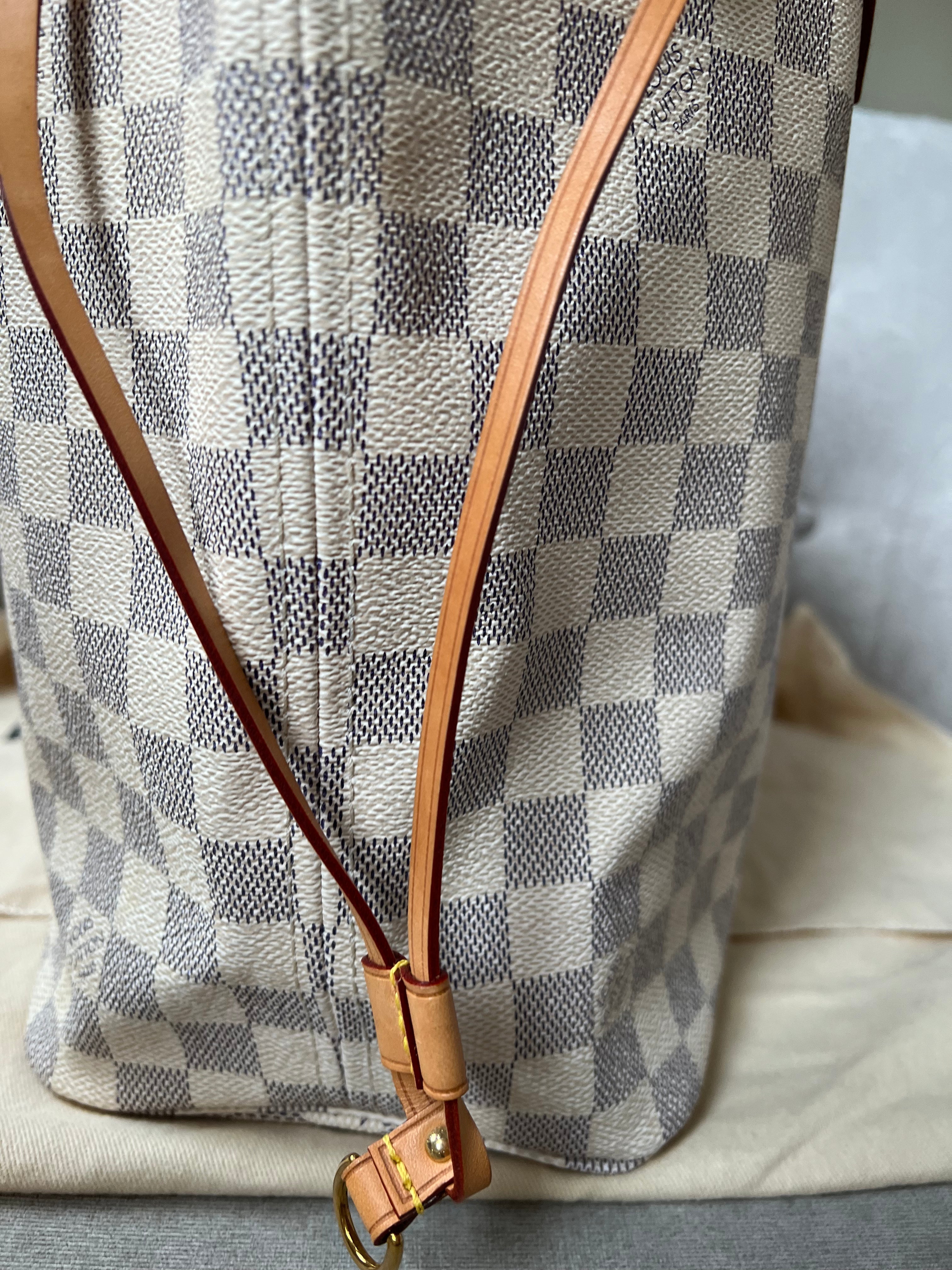 Louis Vuitton Neverfull MM  Damier Azur (RRP £1,410)