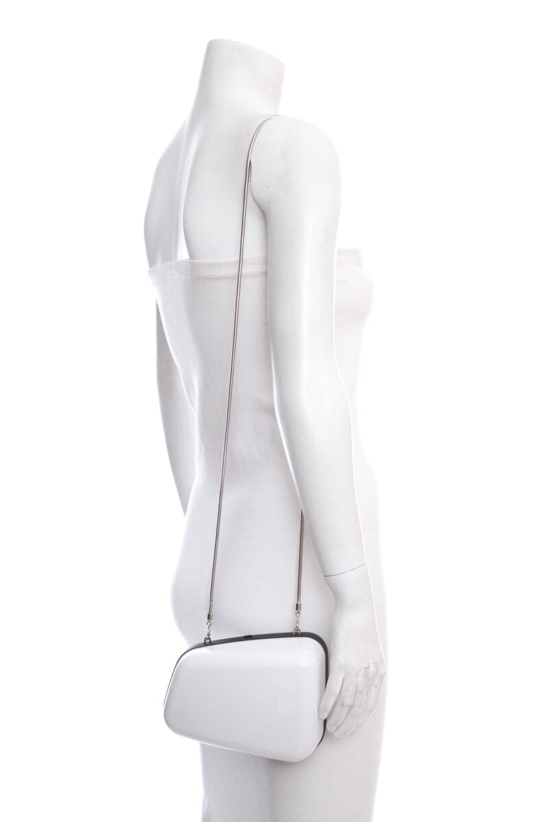 Balenciaga White Rear-View Mirror Cross-Body