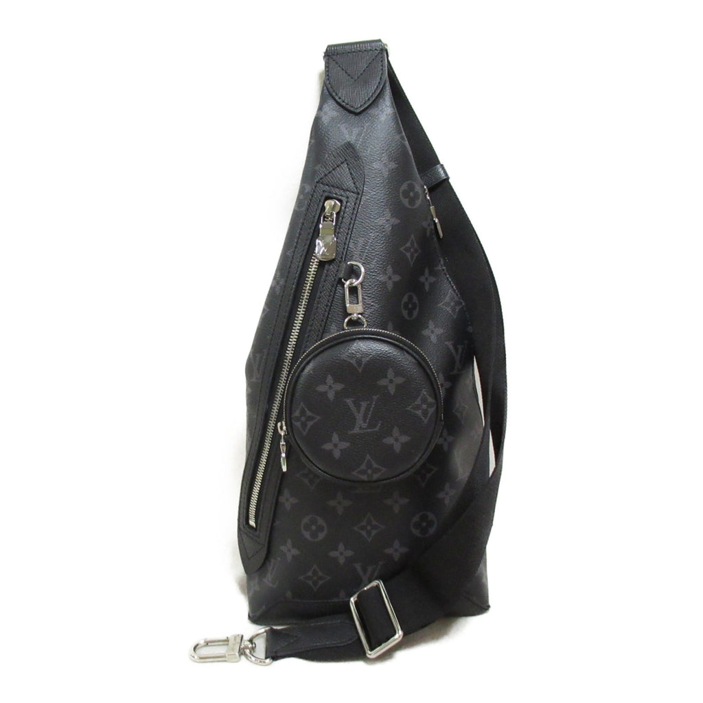 Louis Vuitton Louis Vuitton Duo Sling Bag Shoulder Bag Shoulder Bag PVC Coated Canvas Taigaama   Navy M30936