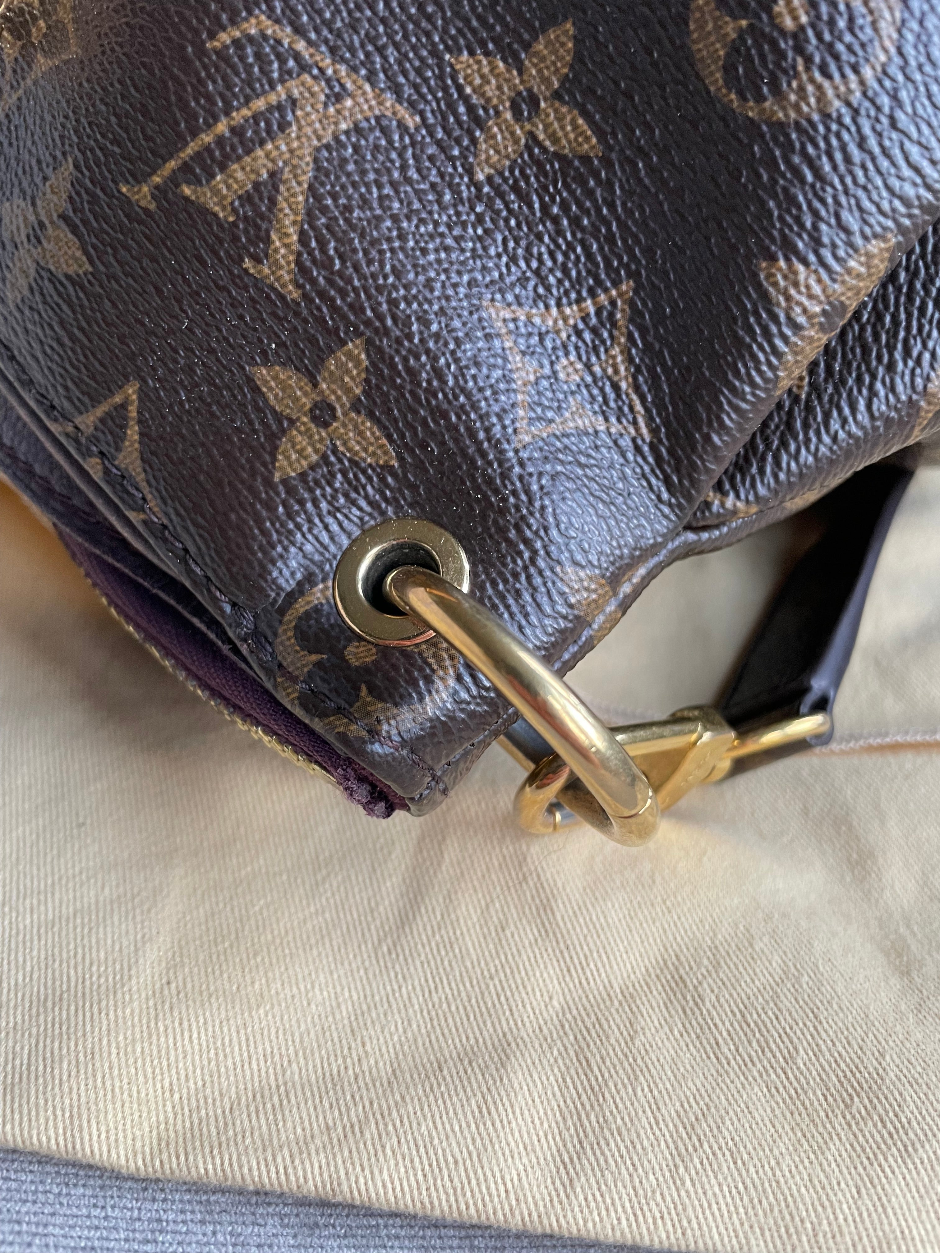 Louis Vuitton Pallas Tote in Monogram and Grape (RRP £1960)