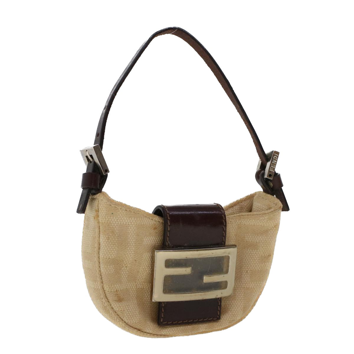 FENDI Pouch Canvas Beige 2308-26673-008 43696