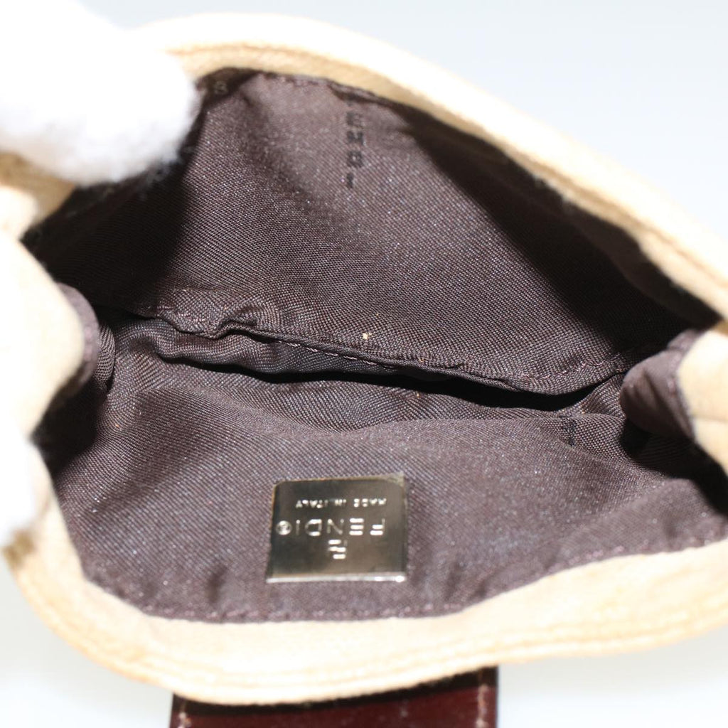 FENDI Pouch Canvas Beige 2308-26673-008 43696