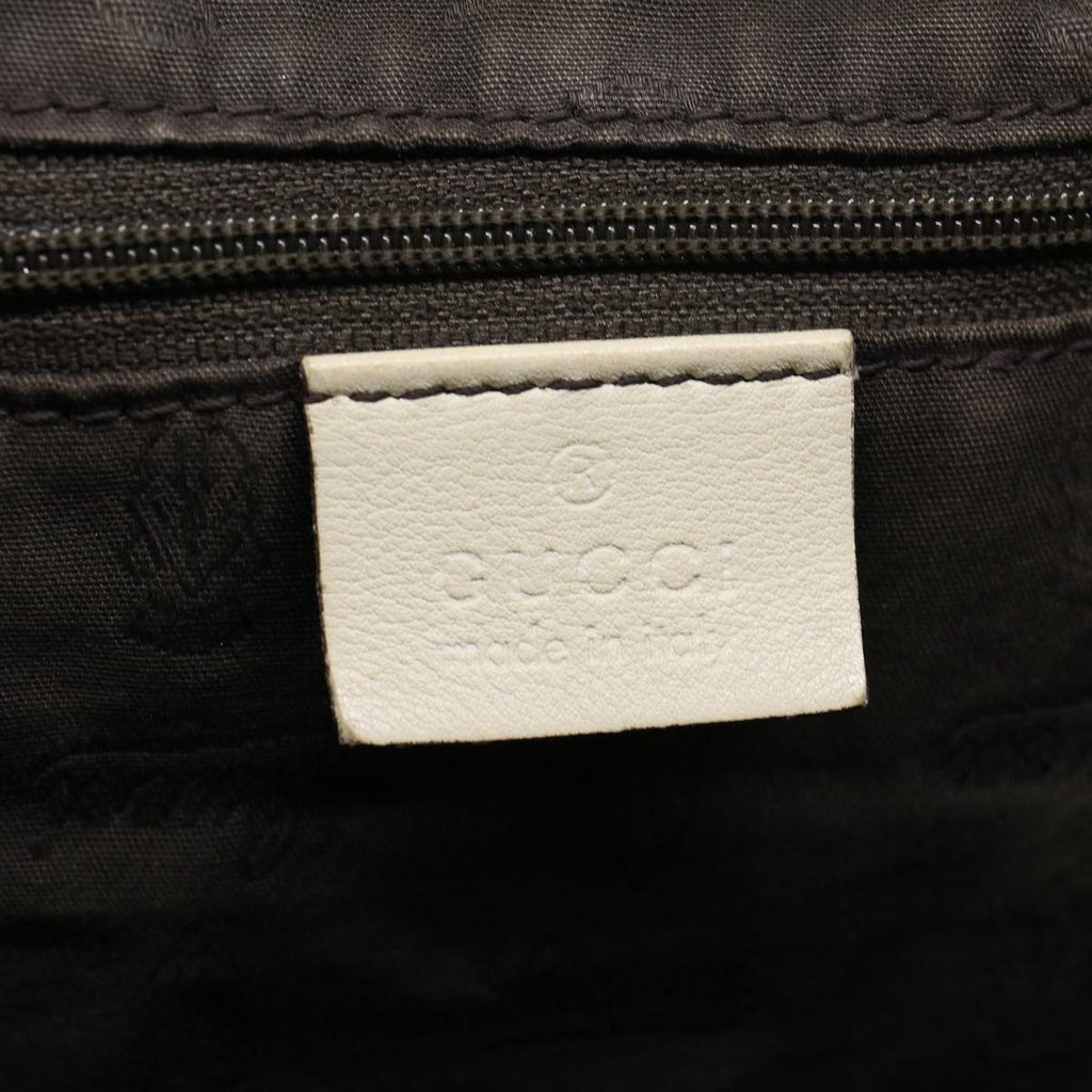 GUCCI GG Canvas Guccissima Shoulder Bag Beige 232955 43751