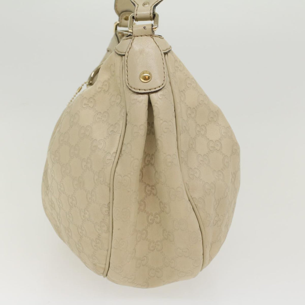 GUCCI GG Canvas Guccissima Shoulder Bag Beige 232955 43751