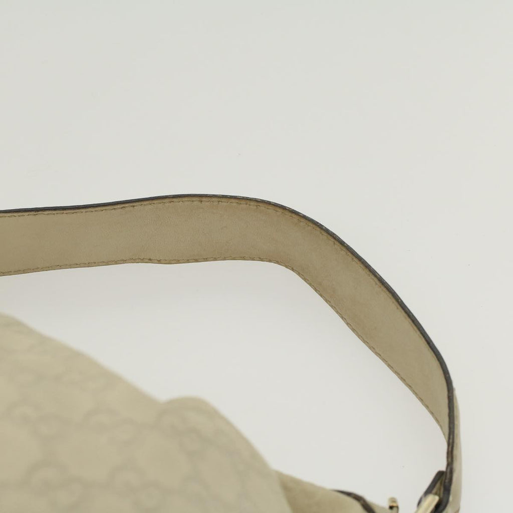 GUCCI GG Canvas Guccissima Shoulder Bag Beige 232955 43751