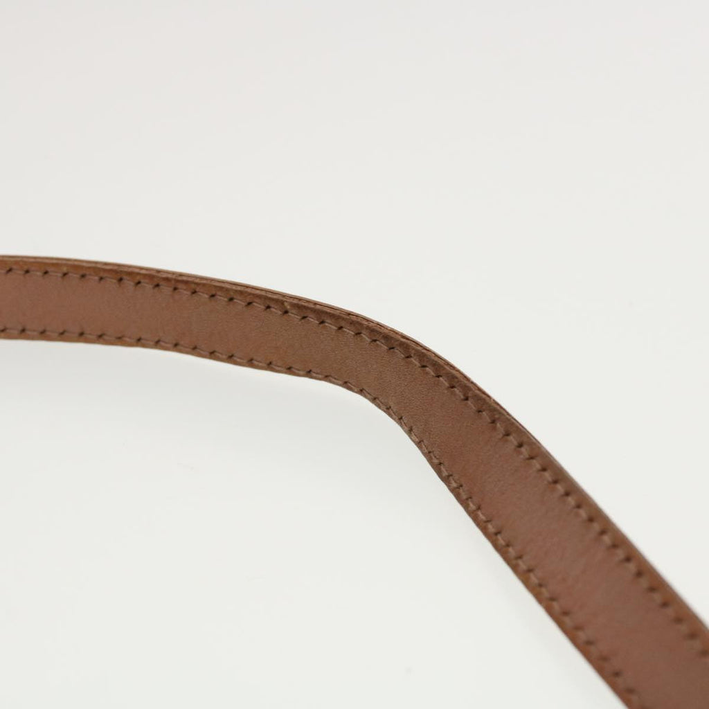 FENDI Zucca Canvas Shoulder Bag Nylon Brown Black pink 43767