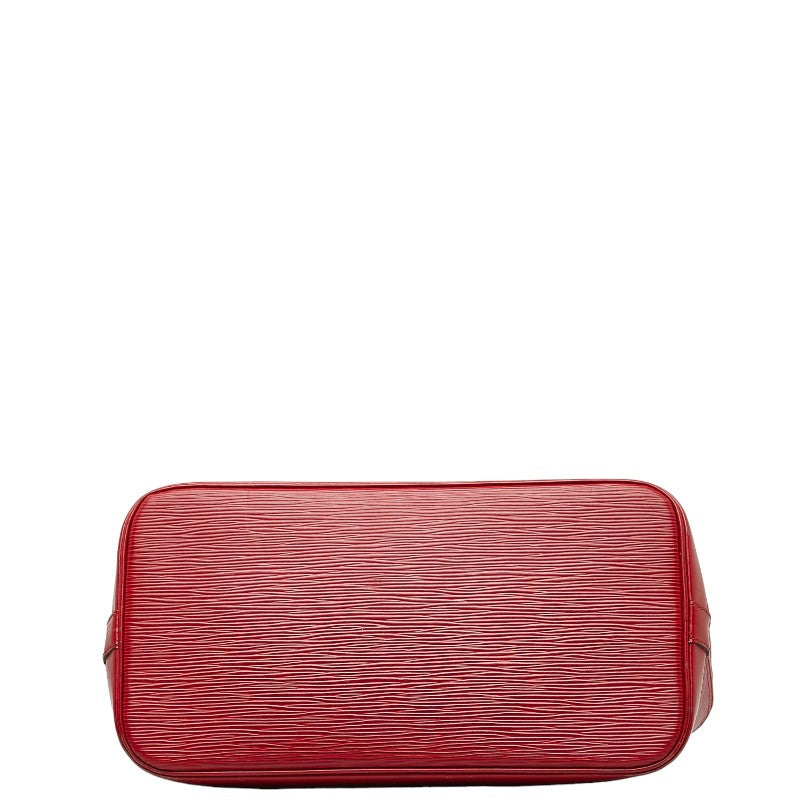 Louis Vuitton Red Epi Alma Handbag M52147