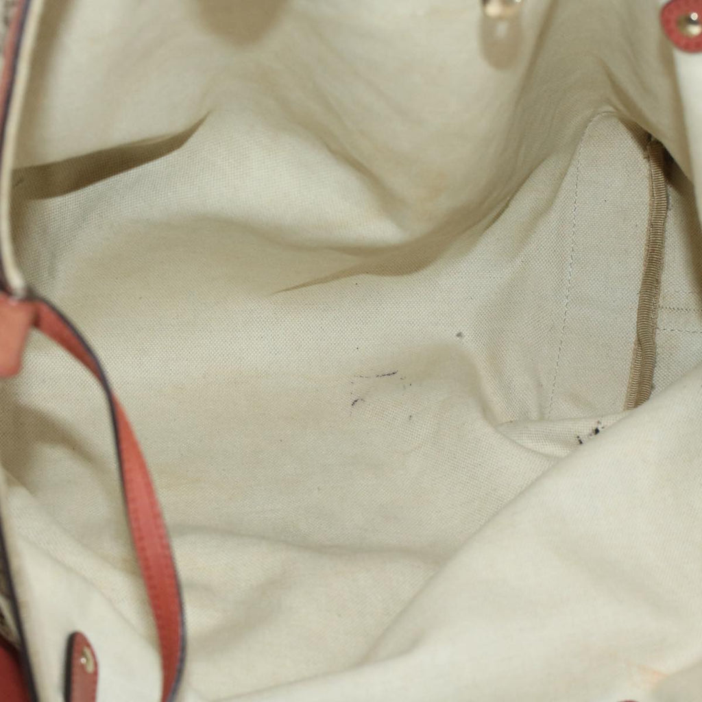 GUCCI GG Canvas Tote Bag Beige 247209 43885