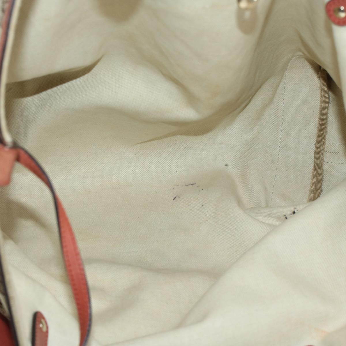 GUCCI GG Canvas Tote Bag Beige 247209 43885