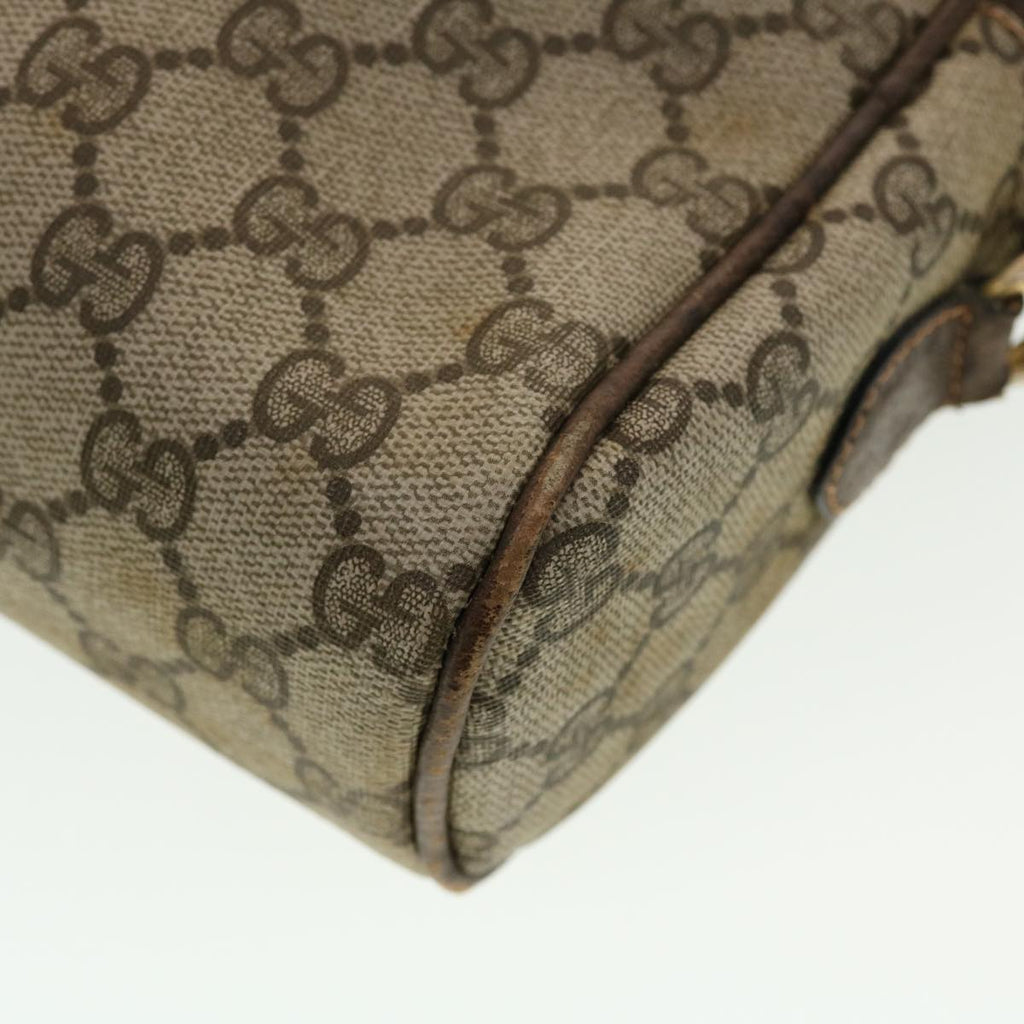 GUCCI GG Canvas Web Sherry Line Shoulder Bag Beige Red Green 43901
