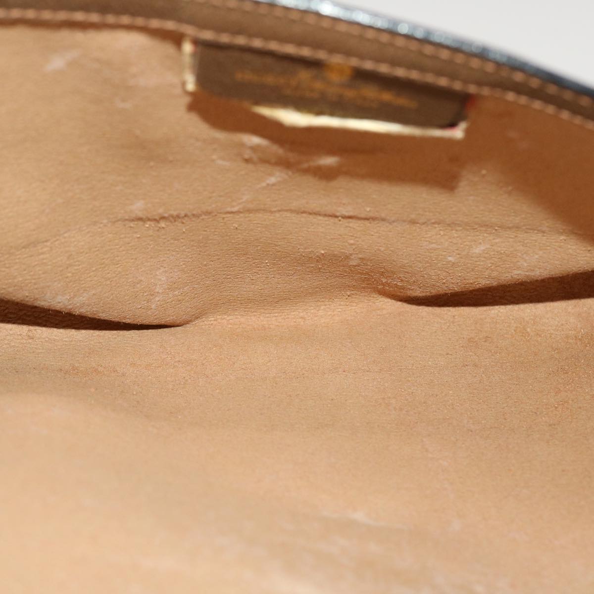 GUCCI GG Canvas Web Sherry Line Clutch Bag Beige Red Green 43902