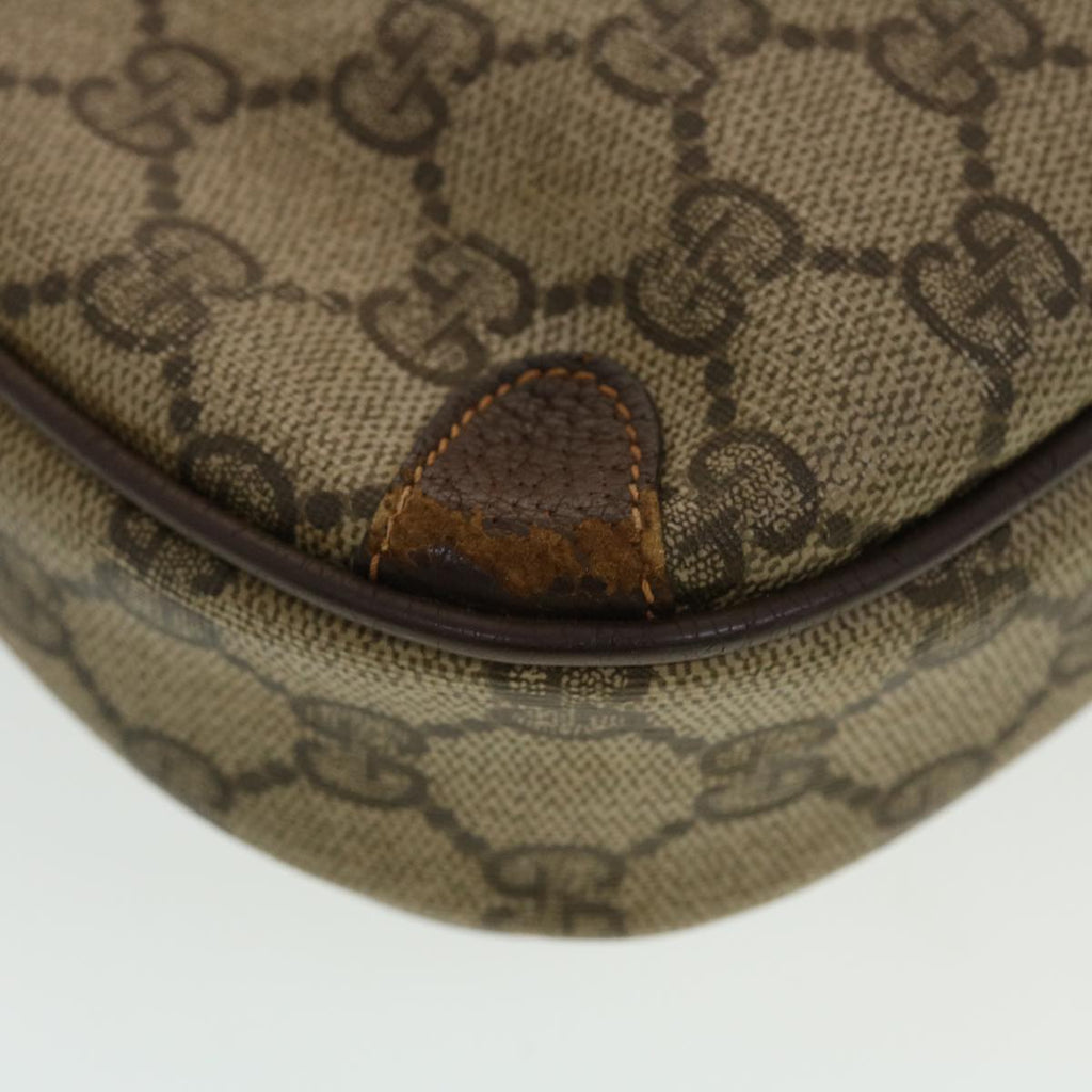 GUCCI GG Canvas Web Sherry Line Shoulder Bag Beige Red Green 43903