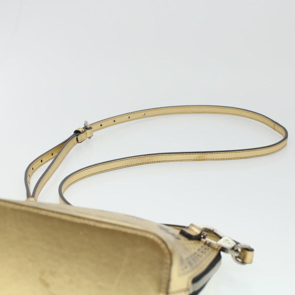 GUCCI Shoulder Bag Leather Gold 511189 43933