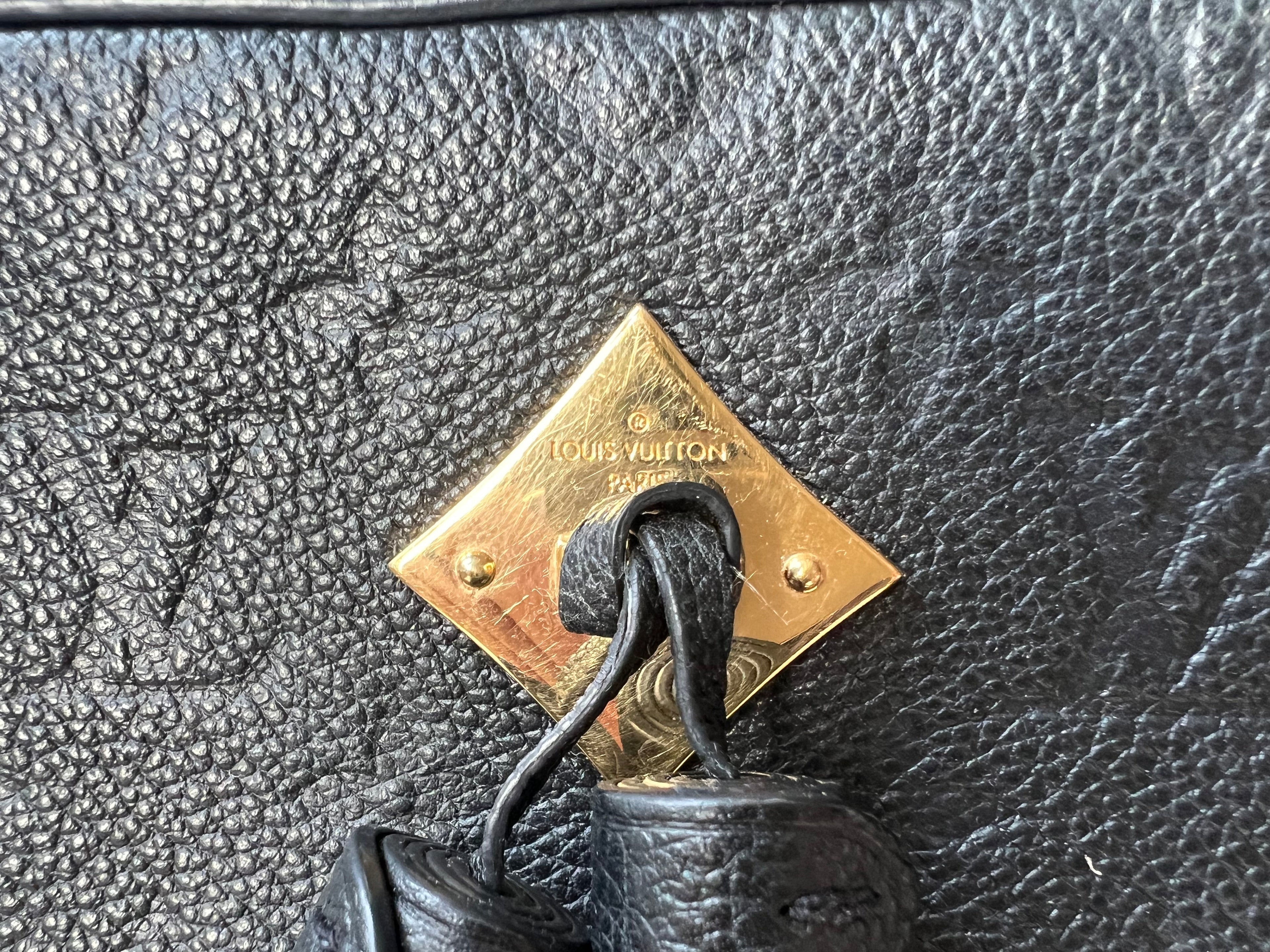 Louis Vuitton Saintonge Black Empreinte (RRP £1520)