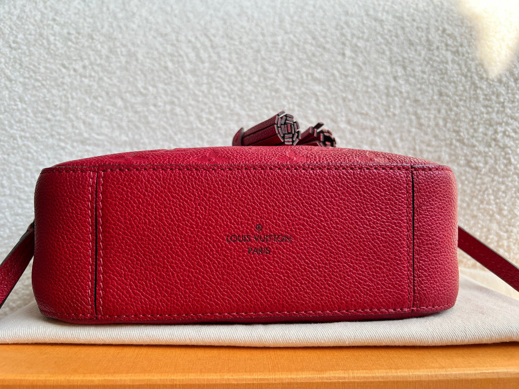 Louis Vuitton Saintonge Red Empreinte (RRP £1520)