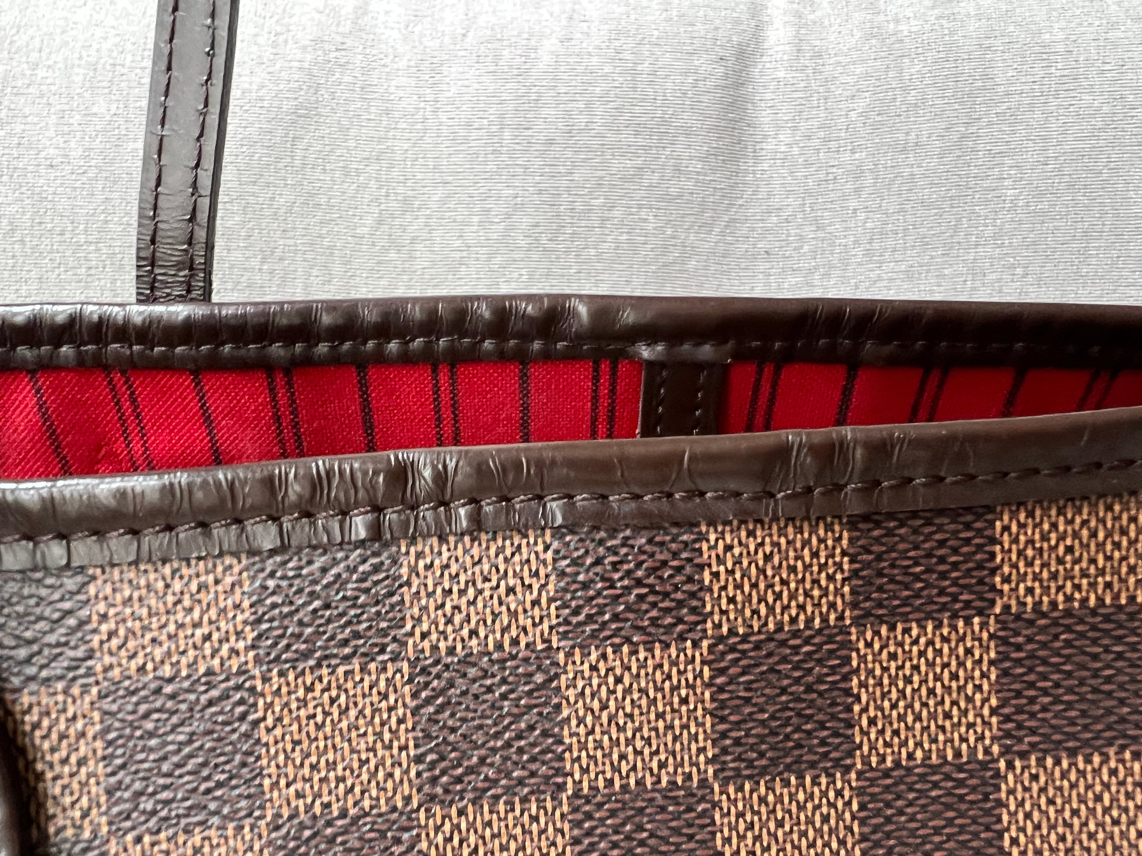 Louis Vuitton Neverfull MM Damier Ebene Cherry Interior (RRP £1,410)