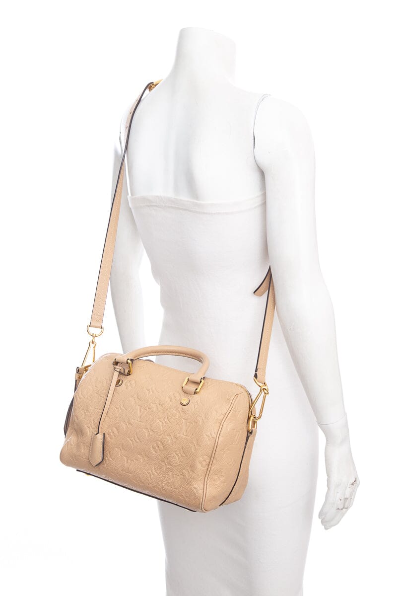 Louis Vuitton 2015 Dune Speedy Bandouliere Handbag