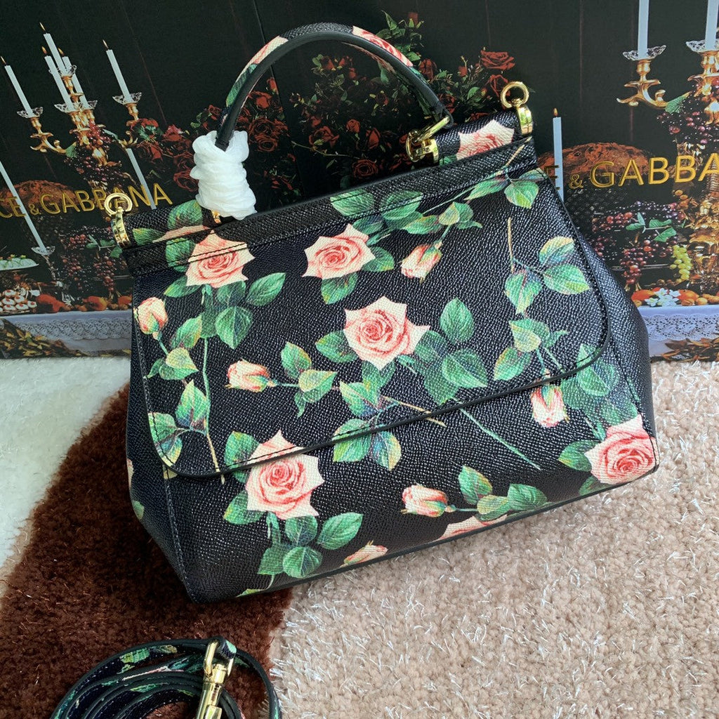 GLAMI MeGLAMIum Sicily Handbag Unique Print Motifs Muticolour For Women 10.2in/26cm GLAMI