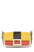 Roger Vivier Multi Colorblock Exotic Handbag