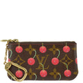 Louis Vuitton 2005 Monogram Cherry Pochette Cles Coin Case Purse M95042
