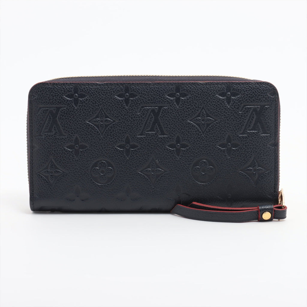 Louis Vuitton Monogram Amplant  Wallet M62121 Marine Round Zip Wallet
