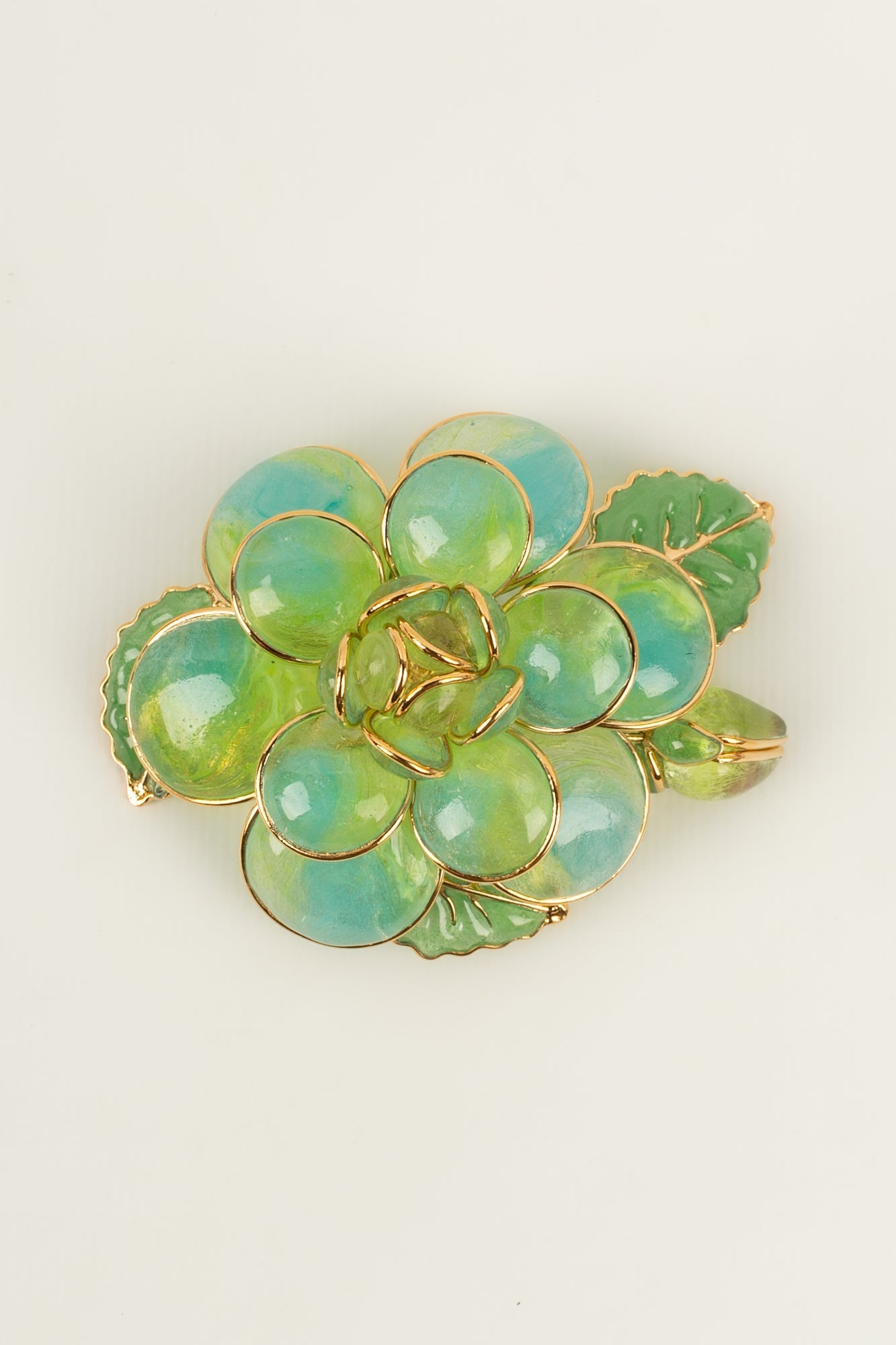 Broche / pendentif fleur Augustine