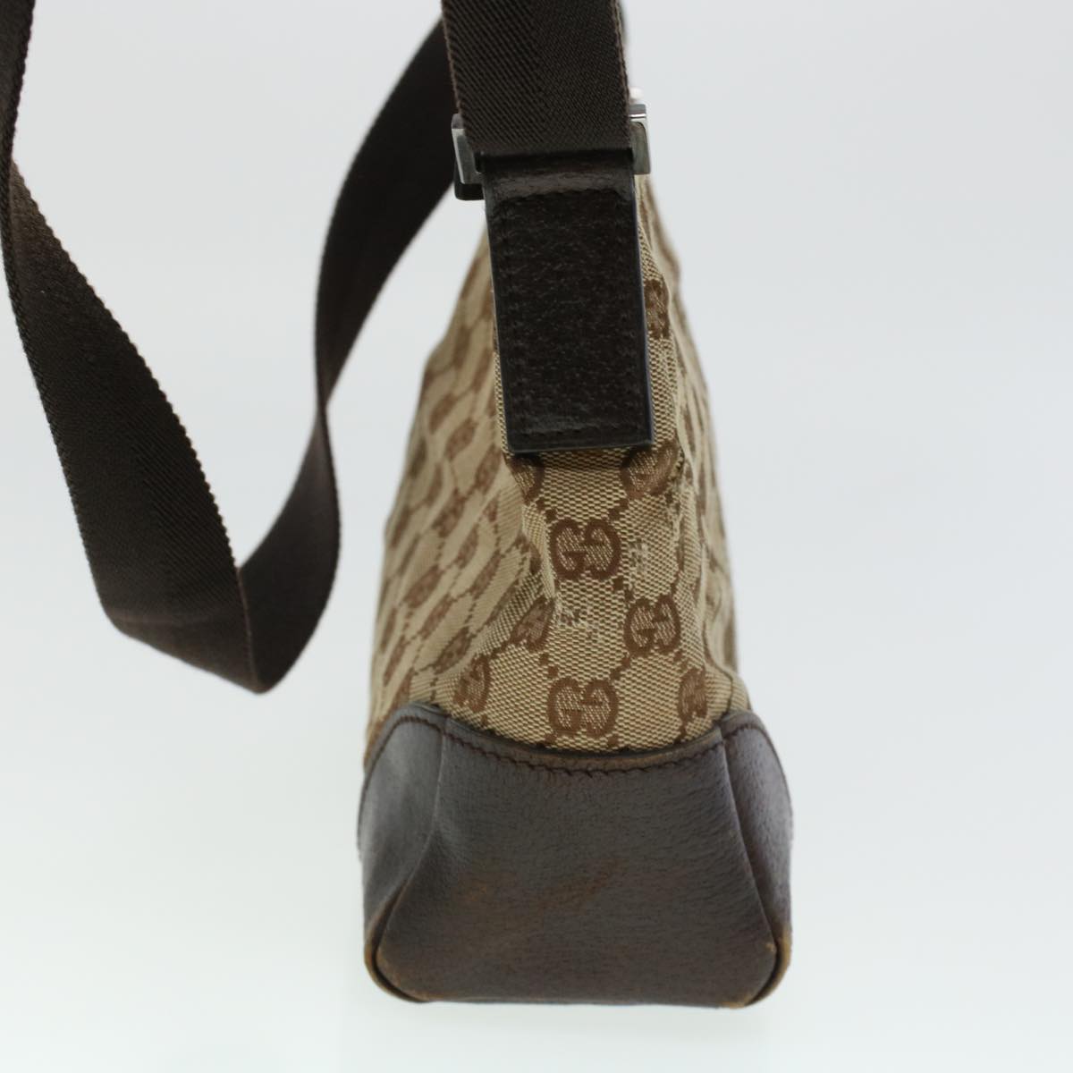 GUCCI GG Canvas Shoulder Bag 3Set Beige Black 44070