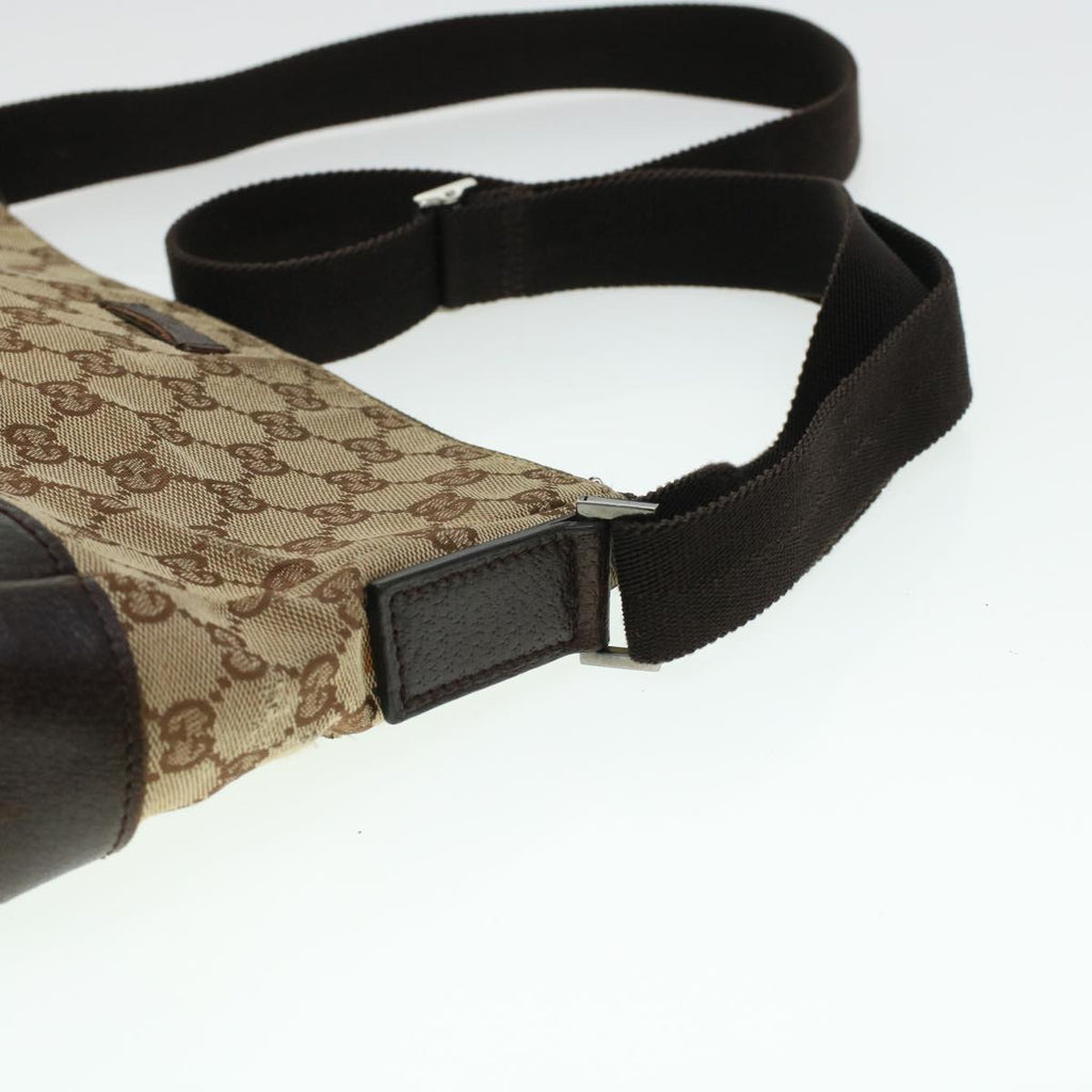 GUCCI GG Canvas Shoulder Bag 3Set Beige Black 44070