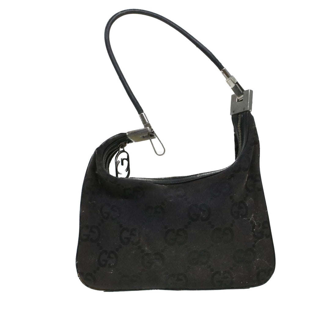 GUCCI GG Canvas Shoulder Bag 3Set Beige Black 44070