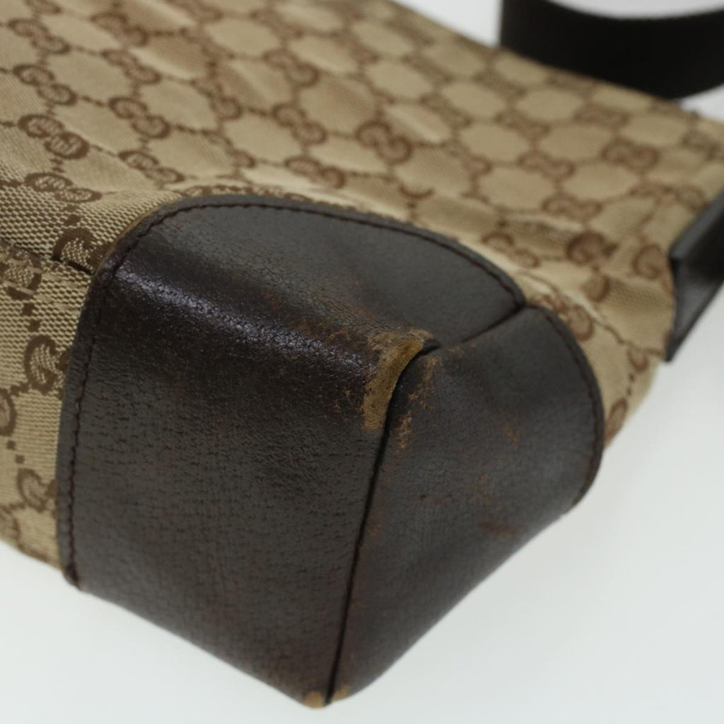 GUCCI GG Canvas Shoulder Bag 3Set Beige Black 44070