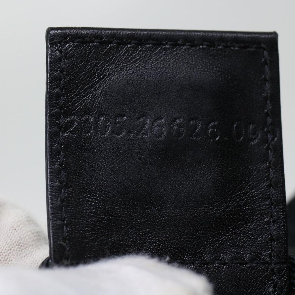 FENDI Tote Bag Nylon Black Brown 44164