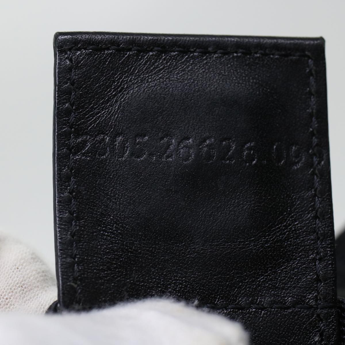 FENDI Tote Bag Nylon Black Brown 44164