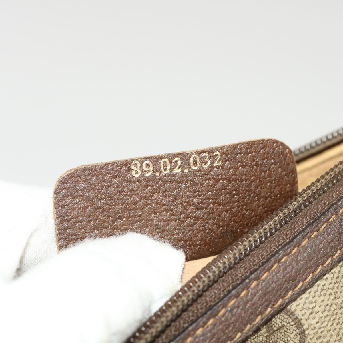GUCCI GG Canvas Web Sherry Line Shoulder Bag Beige Red 89.02.032 44255